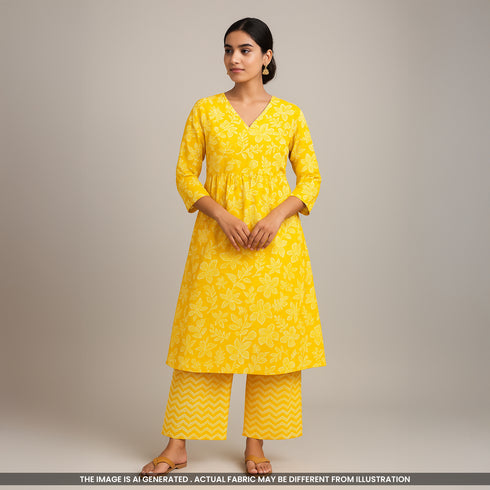 Print Cambric Cotton  Fabric-F4114